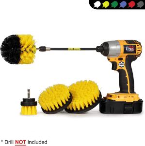 Wholesale 5 Pcs Drill Power Brush Scrubber Cleaning Brush Kits For Household Cleaning from china suppliers