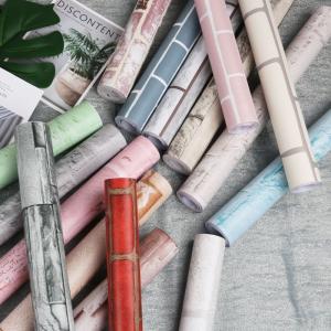 Wholesale Apartment PVC Wallpaper Sticker for Living Room Decoration Wall Paper 3d Home Decor from china suppliers