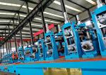 Rectangular 76mm Carbon Steel Pipe Mill Making Machine Professional Galvanized