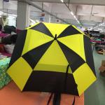 Extra Large Double Canopy Vented Golf Umbrella Automatic Open 62 Inch Oversize