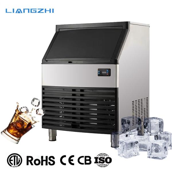 480g Filling Capacity Commercial Ice Maker for Restaurant Producing 90kg Daily