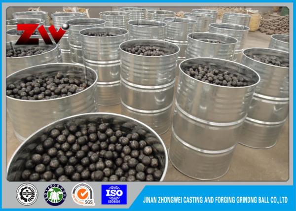 Mineral Processing High Hardness cast and forged steel grinding balls for ball