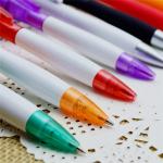 2015 Promotion Logo Custom Plastic LED Ballpen,Led Light Pen, Plastic Promotiona