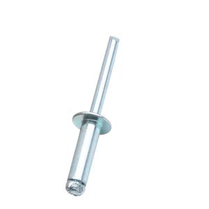 Wholesale Blue white zinc Open End Blind Rivets DIN7337 M2.4 - M6.4 from china suppliers