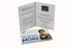 10 Inch Business LCD Video Mailer Europe Regional Feature And Music Theme