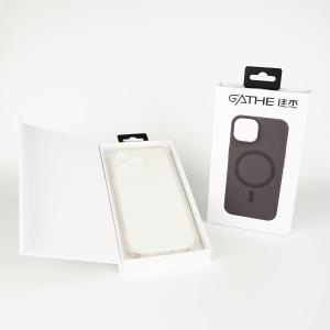 Wholesale Empty Mobile Cell Phone Case Packaging Box With Hanger , Slide Out Rigid Paper Drawer Box Packaging from china suppliers