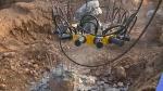 Concrete Pile Cutting Machine , Excavator Hydraulic 0.6 - 1.8 m Dia Pile Breaker