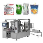 Electric Juice Pouch Filling Machine , Spout Pouch Filling Machine