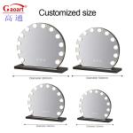 Extra LOGO Yes Custom Chrome LED Light Bulb Hollywood Mirror for Fashionable