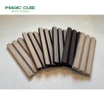 Bedroom Decorative Acoustic Slat Wood Wall Panels with MDF 27mm Pattern Sound