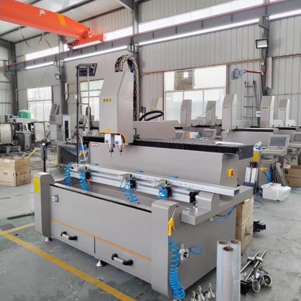 1500mm CNC Milling Drilling Machine For Aluminum Window Door Profile And