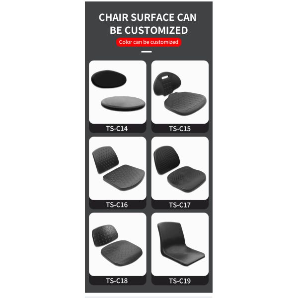 ESD Lab Stool Antistatic Cleanroom Chair with PU Leather