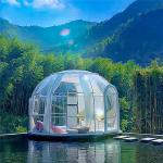 Weather Proof Polycarbonate Dome Tent Wind Resistance Weather Bubble Tent