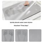 Super Absorbent Non Slip Diatom Mud Bathroom Rug for CLASSIC Design Style Bath