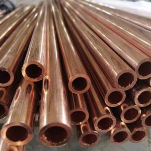 Wholesale Hardness 3.5-4.0 Straight Copper Pipe ASTM B280 Opaque from china suppliers