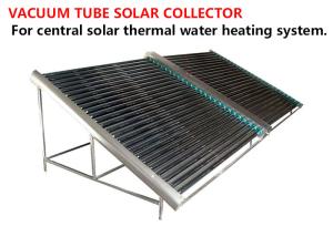 Wholesale Black Solar Energy Collectors , High Efficient Heat Pipe Solar Collector from china suppliers