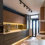 Kitchen Renovation Professional Matte Kitchen Cupboards with Quartz Stone