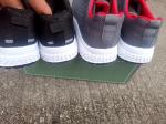 Ladies flyknit sport shoes
