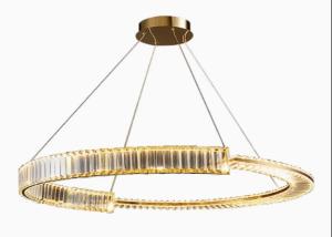 Wholesale Post-modern light luxury chandelier stainless steel crystal living room lamp Nordic simple restaurant lamp bedroom LED lamp lighting from china suppliers