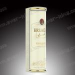 Recyclable Pantone Color 350gsm Coated Paper Glass Bottle Box