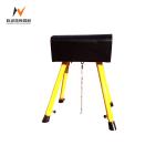 Waterproof PU Gymnastic Training Pommel Vaulting Horse for Gymnastic Demonstrati