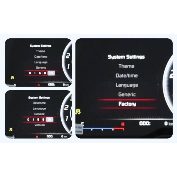 VIKNAV for Camaro (2012 2013 2014 2015) 12.3 inch Digital Dash Instrument Cluster Replacement Linux LCD Cluster