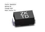 400W Sma SMD TVS Diode 5V Bidirectional Tvs Diode SMAJ5.0CA