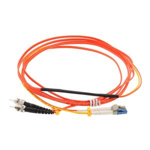 Wholesale ST To LC OM1 Mode Conditioning OFNR Fiber Optic Patch Cable Orange from china suppliers