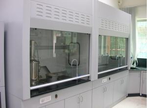 Wholesale Polypropylene Laboratory Ventilation Hoods 1.2/1.8/1.5x0.8x2.35m Size Chemical Resistant from china suppliers