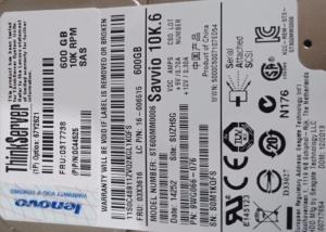 Wholesale ST600MM0006 600G Server Hard Disk 7YX58 2.5inch 10K SAS Interface In Stock from china suppliers
