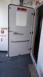 Marine Weathertight Door with Options for Square Radius or Semi-Circular