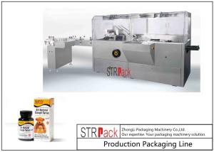 Wholesale Stable Performance Bottle Packing Machine / Automatic High Speed Cartoning Machine from china suppliers