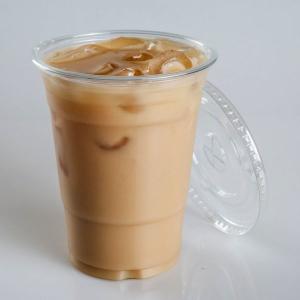 Wholesale 12oz 16oz Plastic Disposable Drinking Cup For Boba Tea Customized Logo from china suppliers