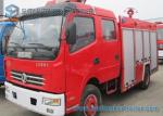 DONGFENG 4000L Fire Fighting Vehicle 20hp Double Row For Emergency Rescue