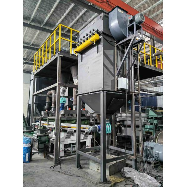 Car Lithium Ion Battery Crusher Recycling Machinery Processing Line