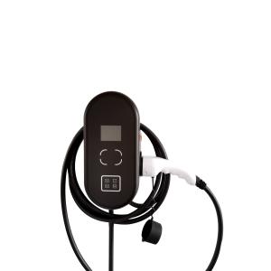 Wholesale IEC62196 2 16A 3.6KW Home EV Charger Level 2 Charging Cable Box EU Standard from china suppliers