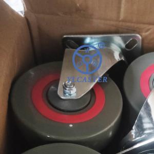 Wholesale 5 Inch Swivel PP Sandwich Casters European Castors Top Plate Wholesale from china suppliers