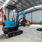 Tailless Slewing Arm Cylinder Excavator ISO9001 Micro Mini Digger