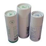 Matt Lamination Round Tube Packaging Box Kraft Paper Cylinder Box For Nuts