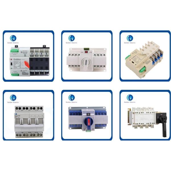 DIN Rail W2r Auto Changeover Switch For Solar Power PV System Customizable