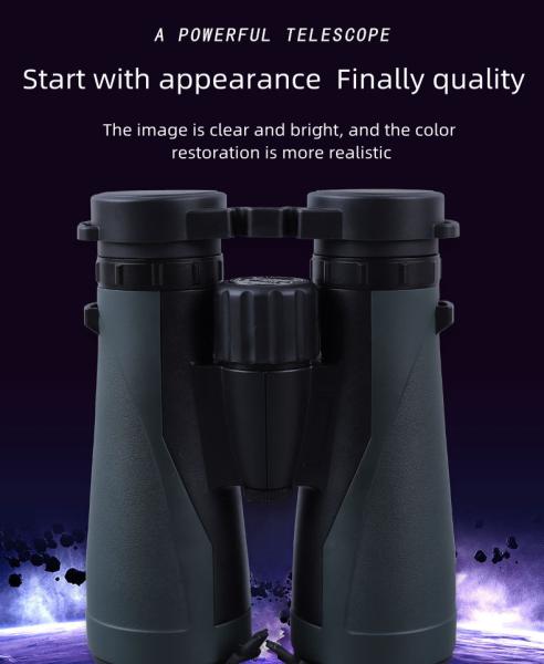 Kunguang 12x50 ED Glass Binoculars Adult Travel Starscope Monocular 12x50