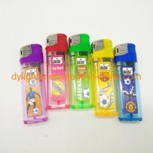 Wholesale Dy-588 Transparent Five Colors Body with Baida Sticker Kitchen Gas Lighter and Durable from china suppliers
