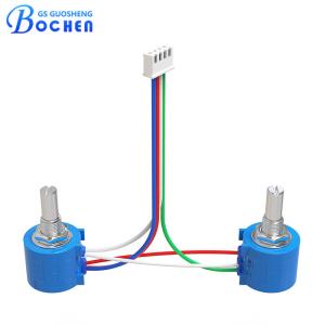 Wholesale Waterproof 10k Multi Turn Pot Wirewound 3590 Precision Potentiometer For Mining Equipments from china suppliers