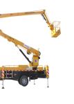 Professional Truck Mounted Aerial Work Platform , Truck Mounted Cherry Picker