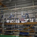 Maximum Capacity Of 70 Person Electric Bus Assembly Line For Mass Production