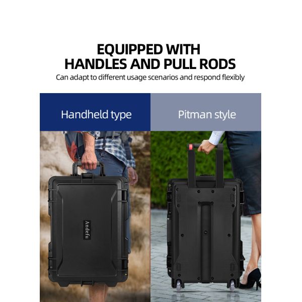 Customized Logo Design IP67 Waterproof Hard Case for Outdoor OEM ODM Protective Case Gun Drone Camera Tools