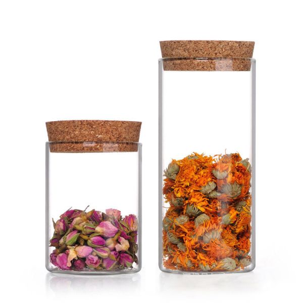 150ml 400ml Borosilicate Glass Sealed Food Storage Jars