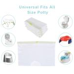 Plastic Potty Refill Bags For Toddler , Universal Travel Potty Bags Fit Most