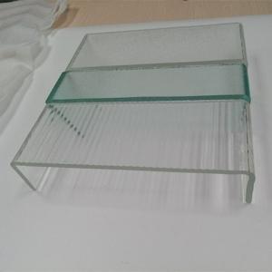 Wholesale 7mm Low Iron U Shaped Glass Sandblasted Surface Treatment from china suppliers