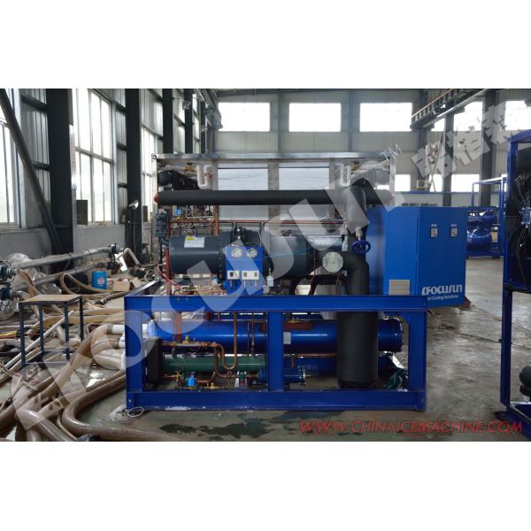 10T Cube Ice Machine with Bitzer Compressor Industrial & Commercial Big Capacity ice cube machine